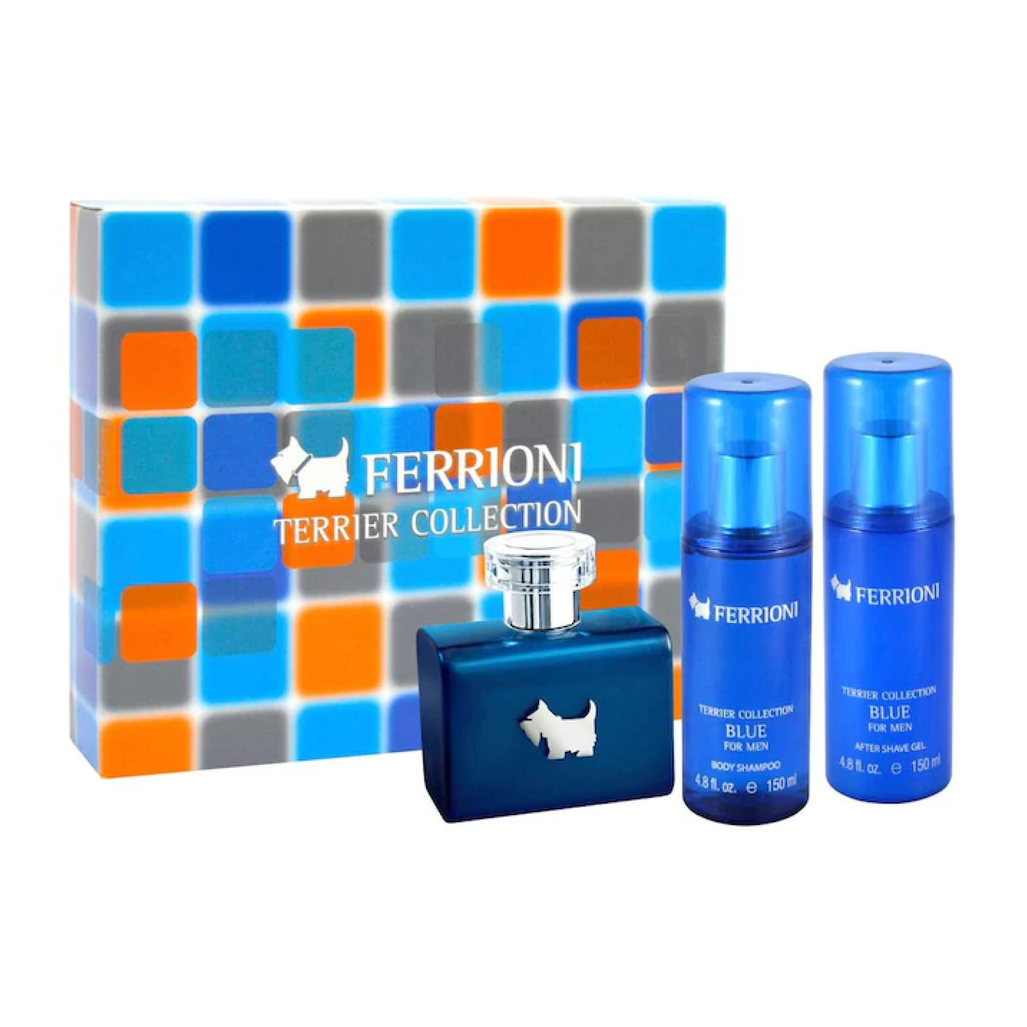 Set Ferrioni Terrier Collection Blue