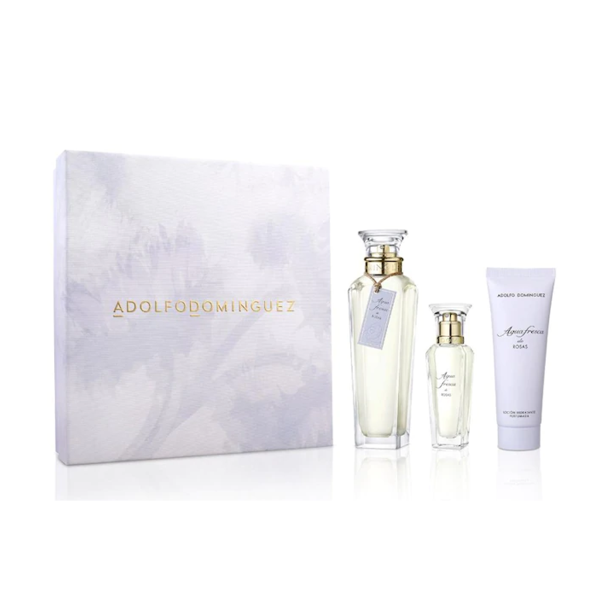Set Adolfo Dominguez Agua Fresca de Rosas
