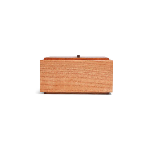 Caja rectangular con compartimentos