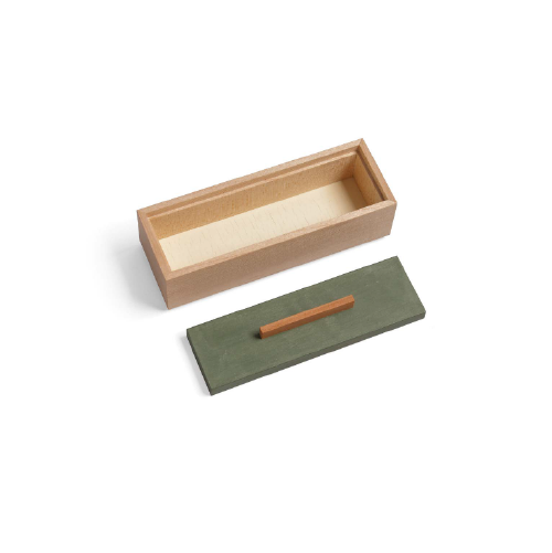Caja rectangular verde